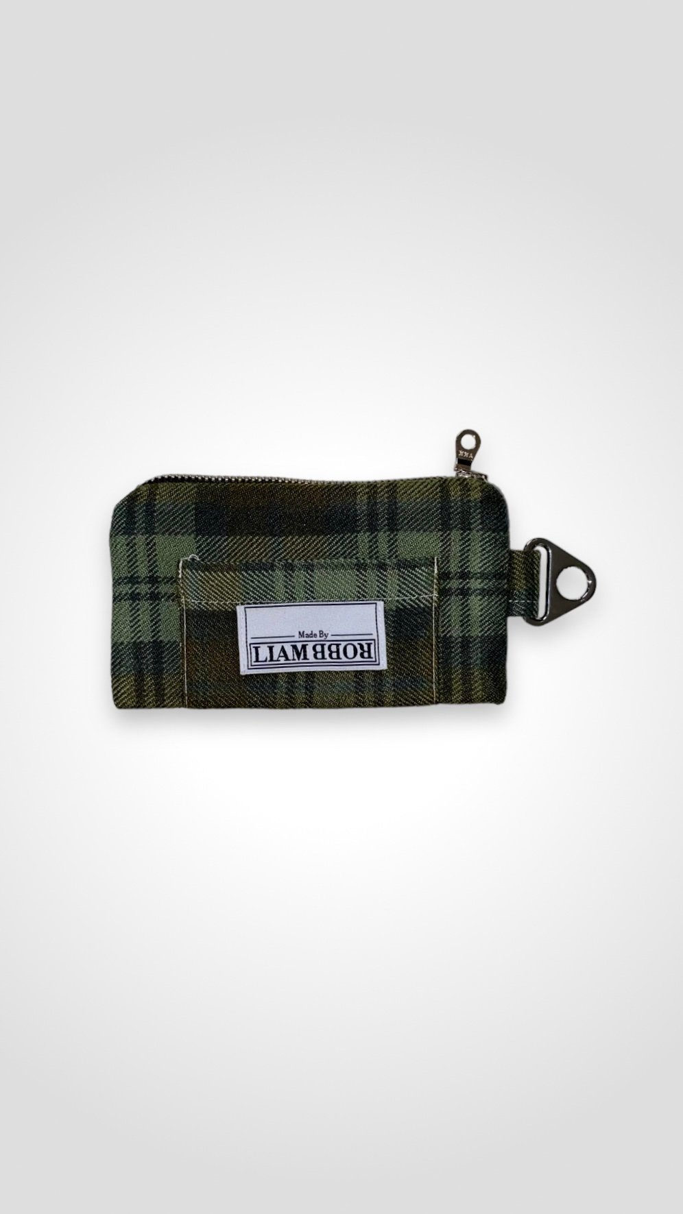Olive Tartan Wallet
