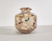 Image 1 of Handmade Glazed Ceramic Vase