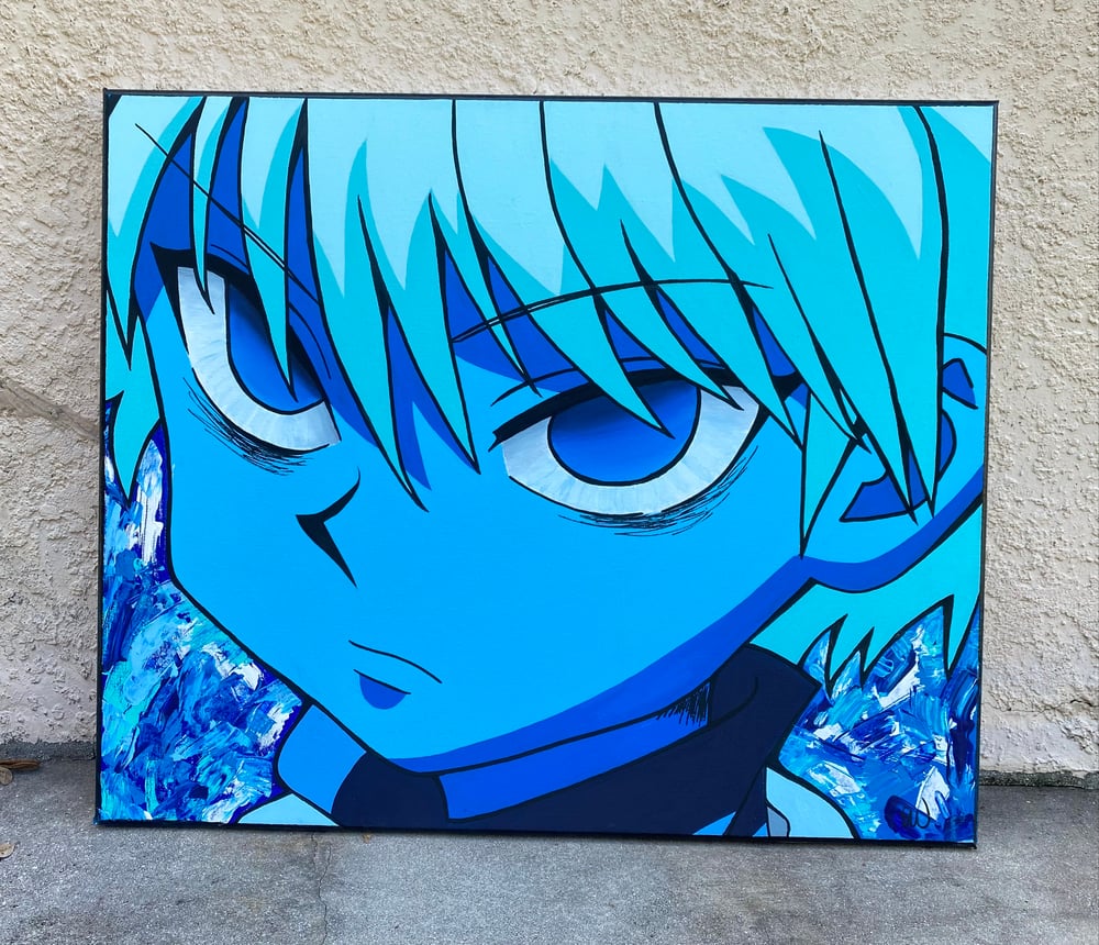 Image of Killua Zoldyck Original Painting 