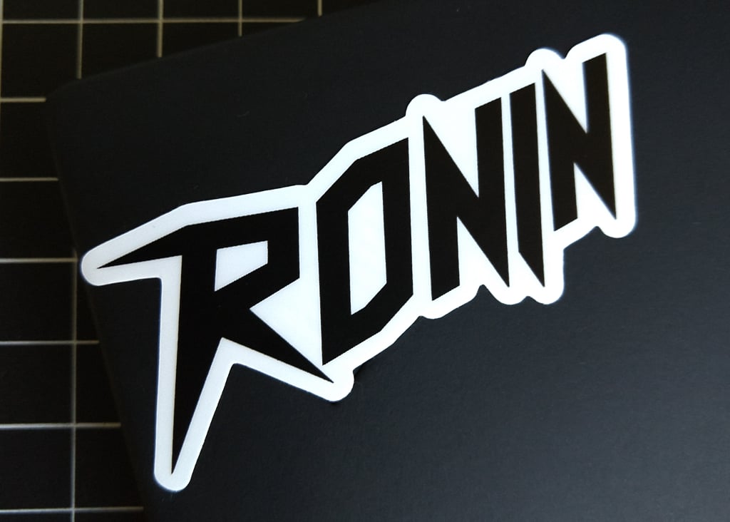 Ronin logo sticker