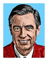 11x14" Mr. Rogers Print