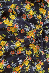 Image 2 of VIntage cotton floral shirt Size XS/S