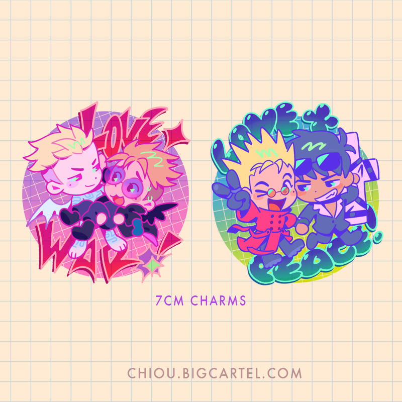 Image of TRIGUN GRP CHARMS