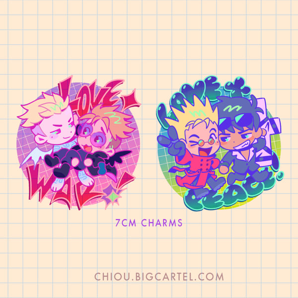 Image of TRIGUN GRP CHARMS