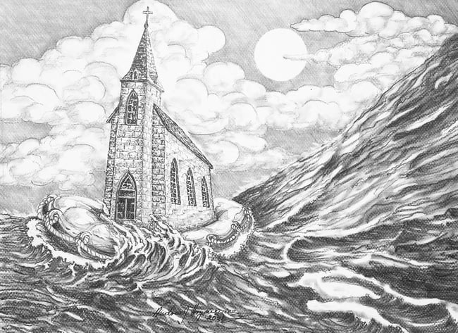 Life Raft (2021) - 8''x11''
