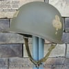 WWII M-1 Helmet 101st Airborne 327th GIR Captain 