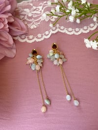 Image 2 of Bubblegum Fairy Cluster Dangles (Gold)
