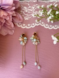Image 4 of Bubblegum Fairy Cluster Dangles (Gold)