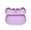 We Might Be Tiny Bear Stickie Plate Lilac