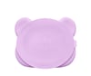 We Might Be Tiny Bear Stickie Plate Lilac
