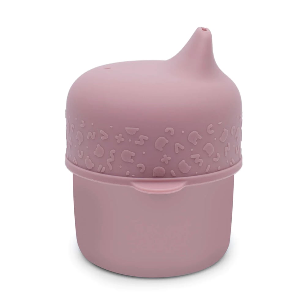 We Might Be Tiny Sippie Cup Set Dusty Rose