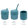 We Might Be Tiny Sippie Cup Set Blue Dusk