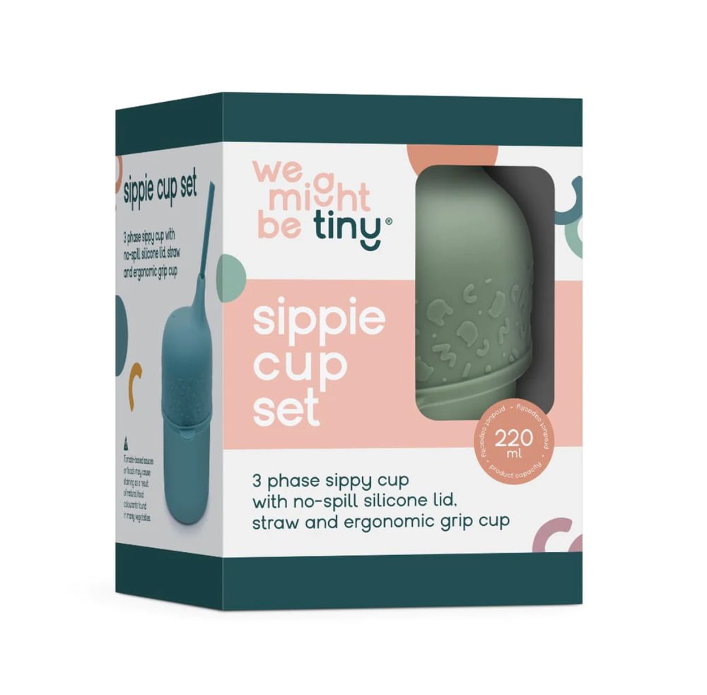 20% OFF We Might Be Tiny Sippie Cup Set Sage