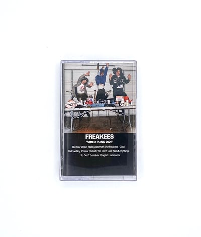 Image of The Freakees - Video Punk 2021 Cassette - Under The Gun Records