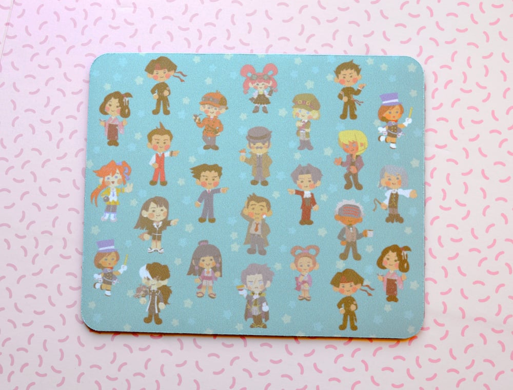 Image of PREORDER Ace Attorney Mousepad