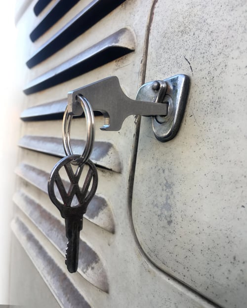 Image of Church Key Bottle Opener Keyring