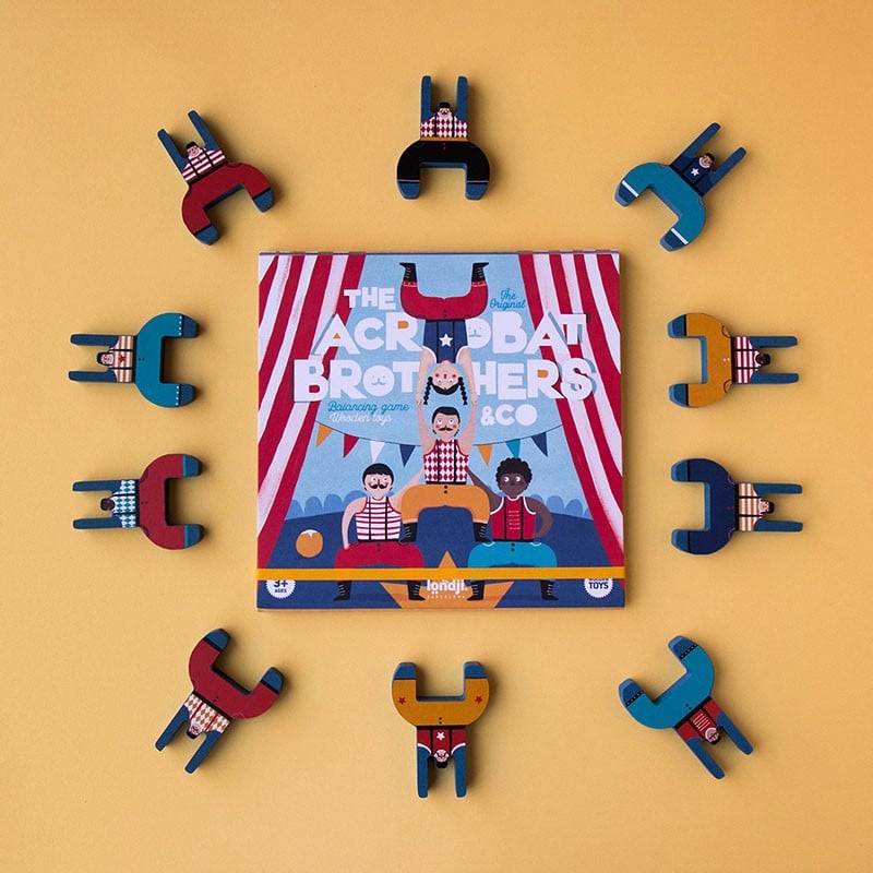 Image of Juego Los hermanos acróbatas