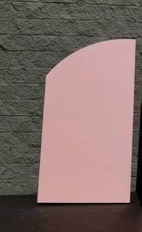 Left side panel pink