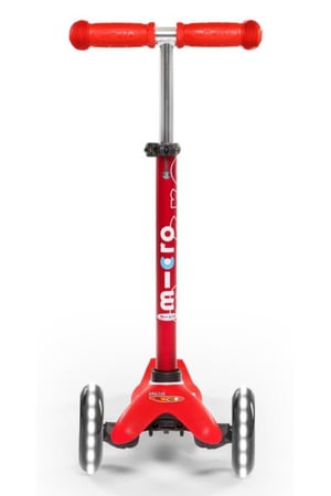 Image of Patinete Mini Deluxe LED Rojo