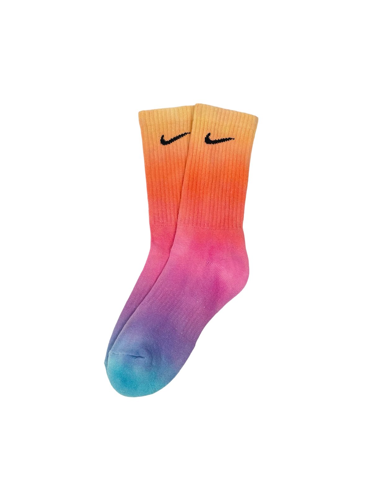 Image of Nike Socks Dyed Sunset