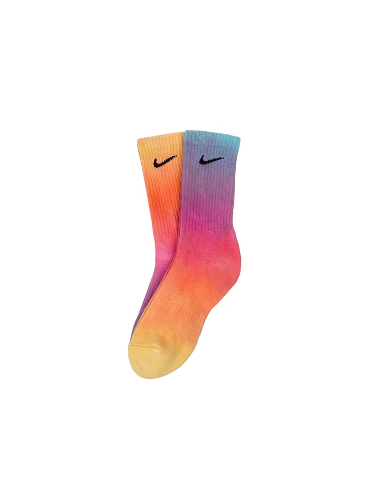 Image of Nike Socks Dyed Sunset Pack