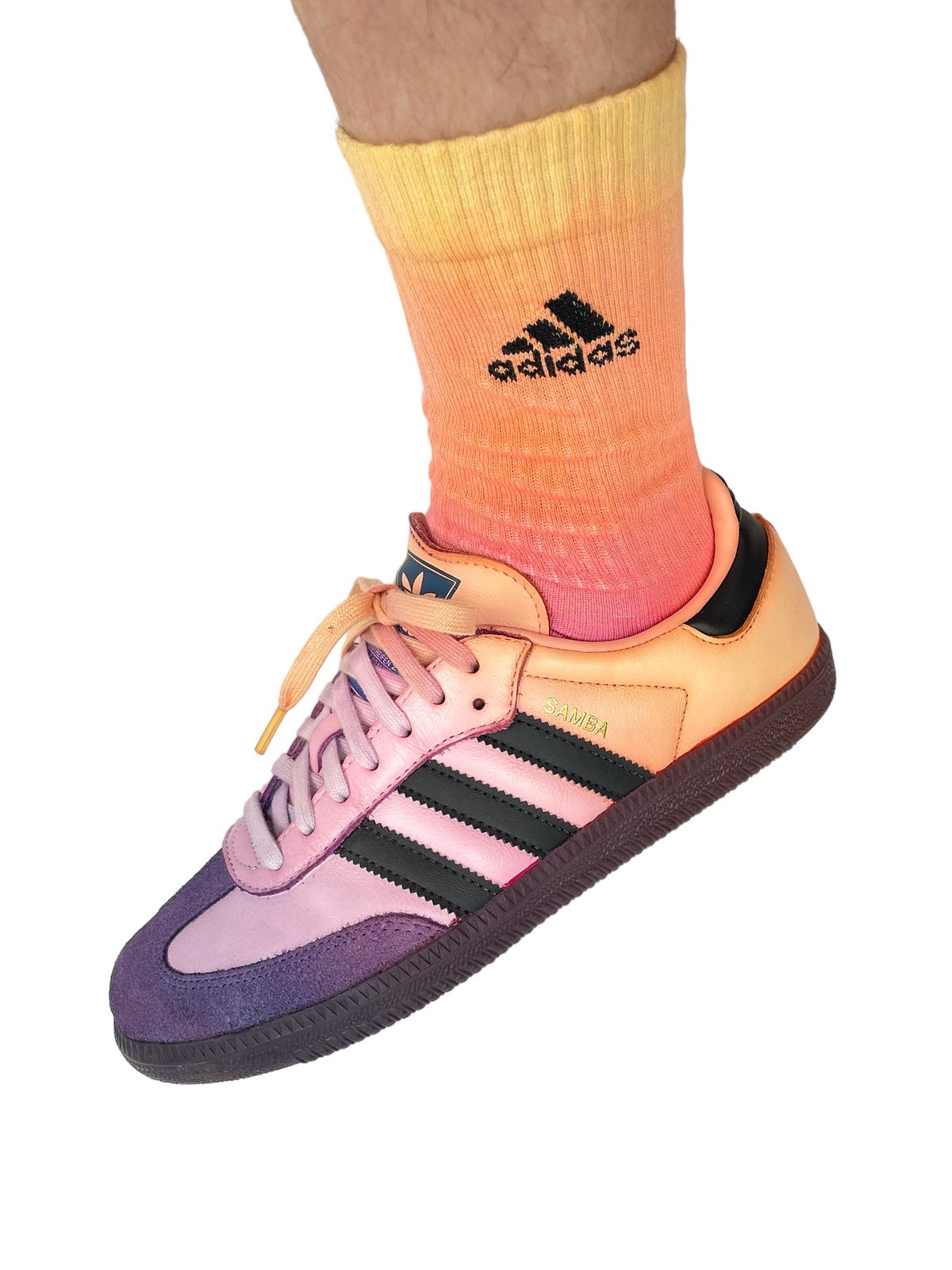 Image of Adidas Socks Dyed Sunset