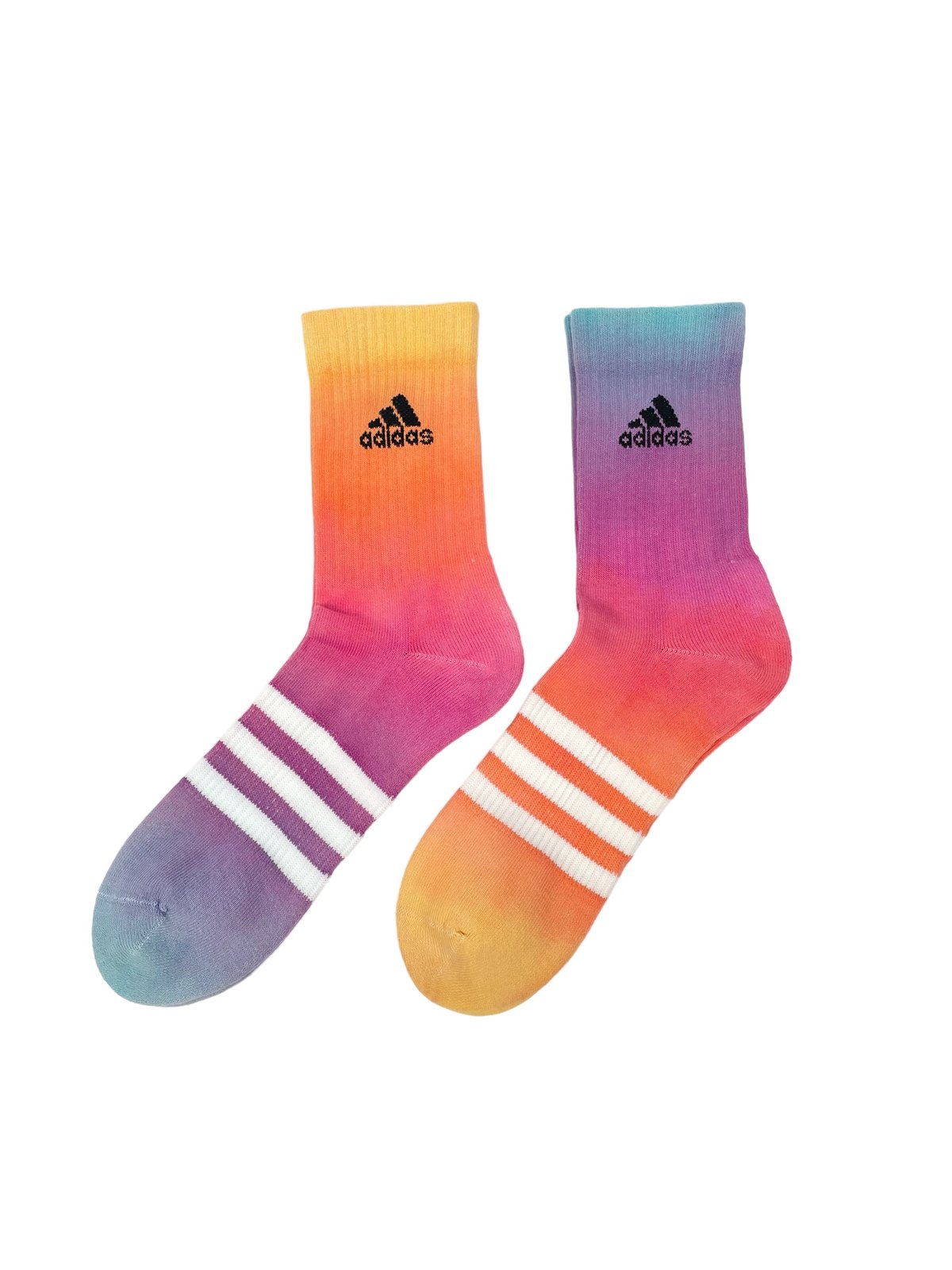 Image of Adidas Socks Dyed Sunset Pack
