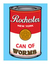 11x14" Can of Worms Print