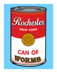 Image 1 of 11x14" Can of Worms Print