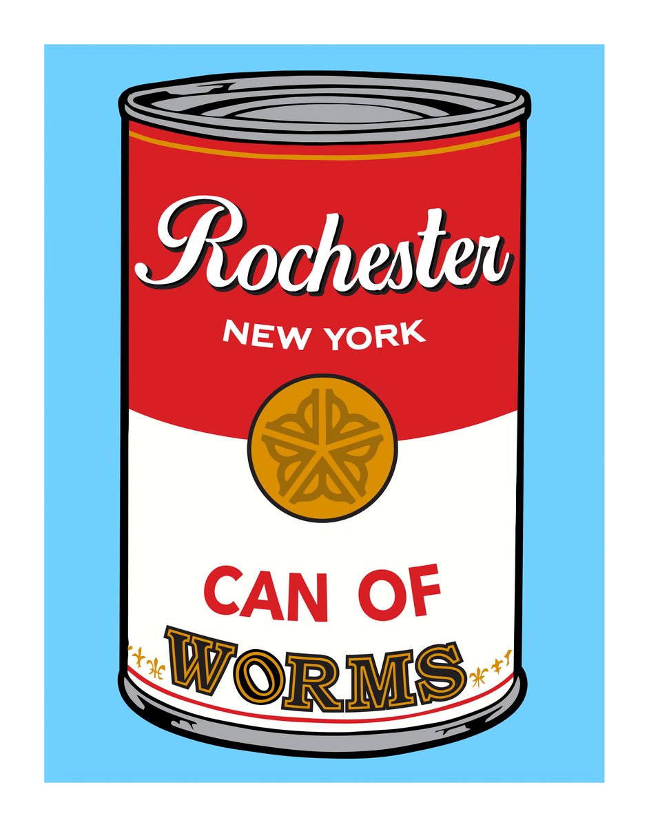 11x14" Can of Worms Print Dellarious