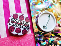 Image 2 of Pin Badge: Roll for Initiative 