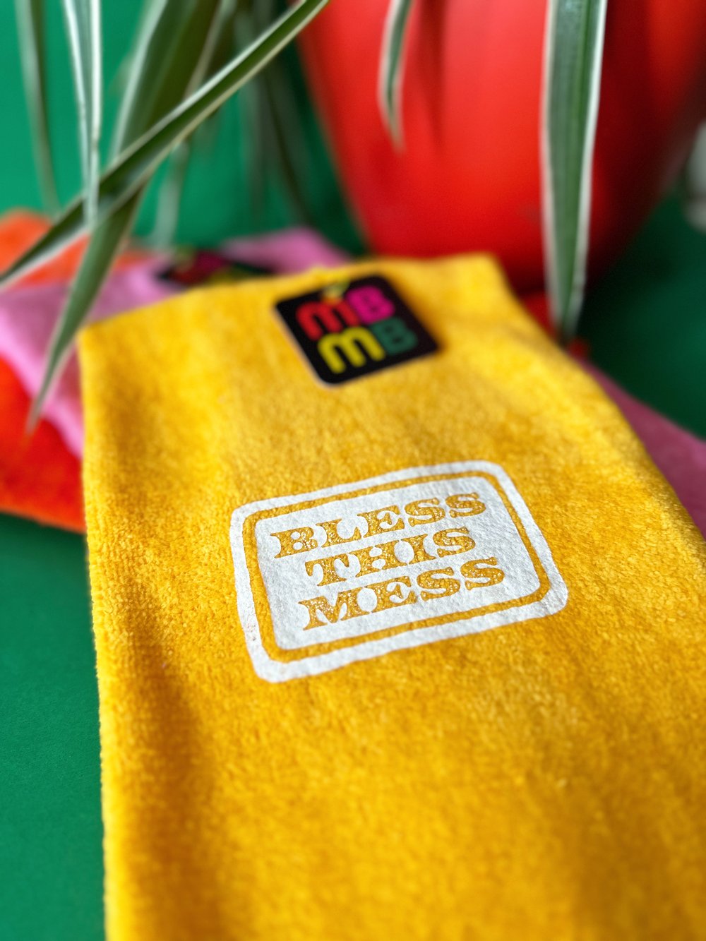 Bless This Mess - Hand Towel - Kitchen or Bath