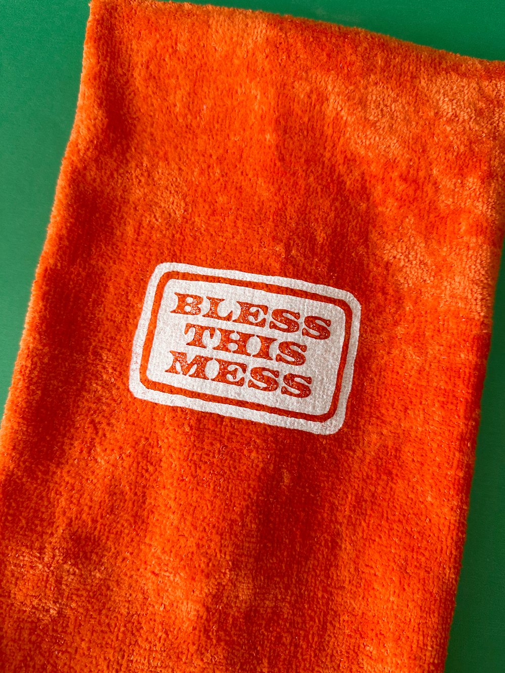 Bless This Mess - Hand Towel - Kitchen or Bath