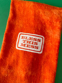 Image 5 of Bless This Mess - Hand Towel - Kitchen or Bath