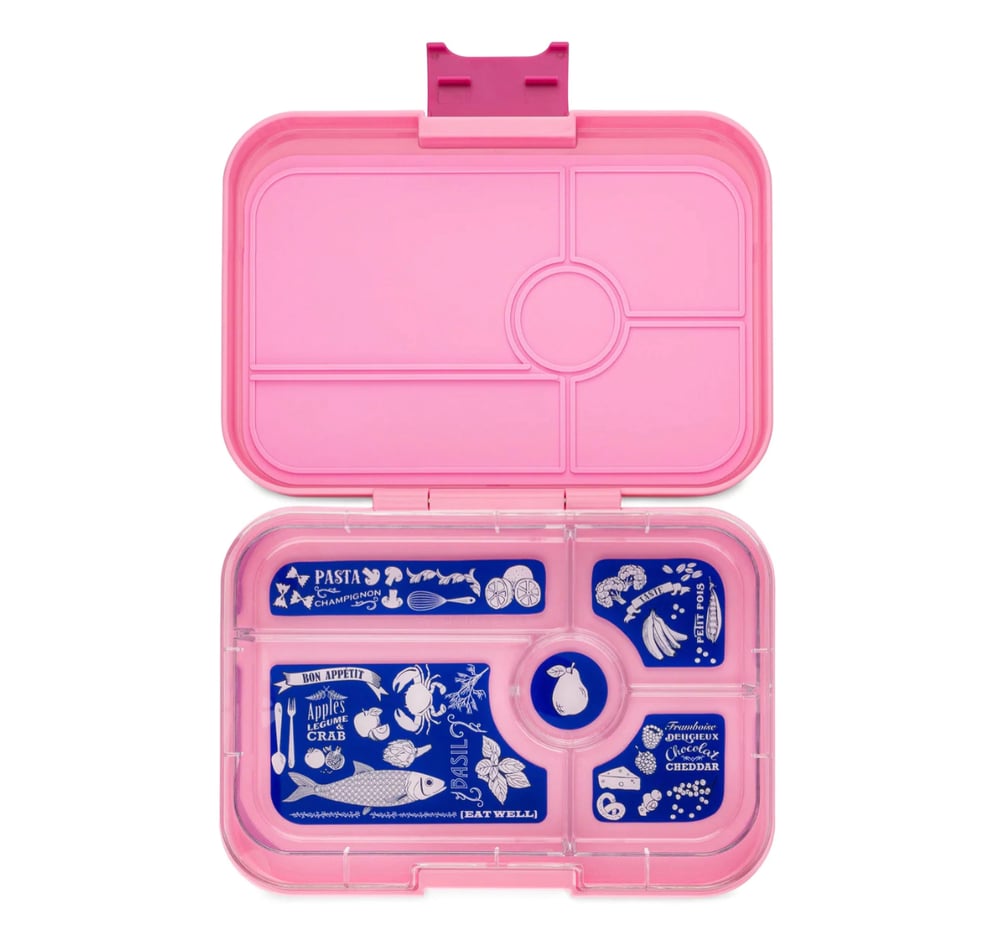 Yumbox Tapas Bento Box 5 Compartments Capri Pink Bon Appetito Tray