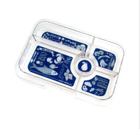 Image 2 of Yumbox Tapas Bento Box 5 Compartments Capri Pink Bon Appetito Tray