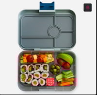 Image 4 of Yumbox Tapas Bento Box 5 Compartments Capri Pink Bon Appetito Tray