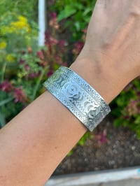 Image 2 of Stamped Wide Cuff