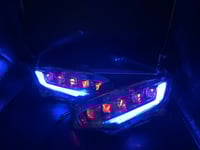 Image 2 of Honda Civic 2016-2020 Jewel Beam Headlight Custom Color