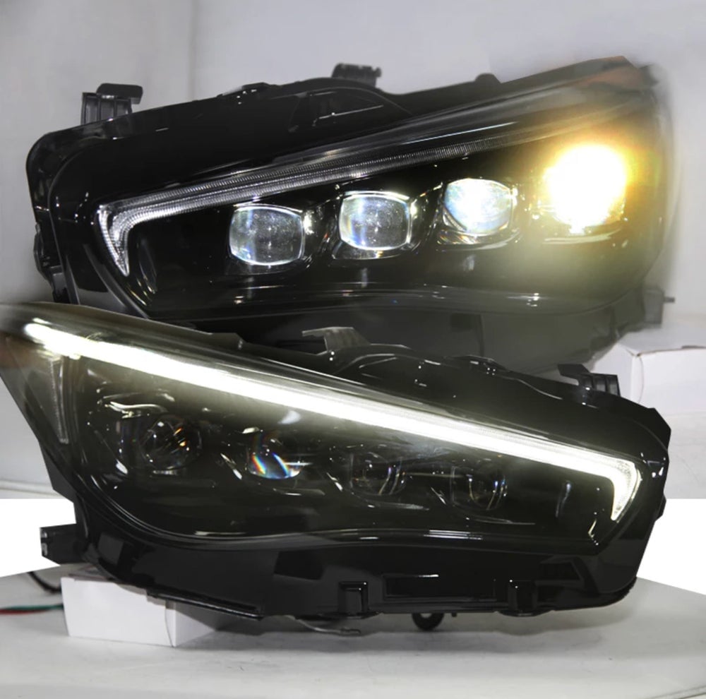 Q50 Custom Jewel Headlight Oc Retrofit