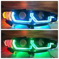 Image 3 of Honda Civic 2016-2021 U Bar Quad Projector Headlight