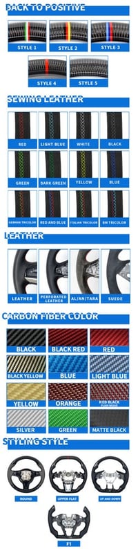 Image 5 of Honda Accord 2013-17 Carbon Fiber Steering Wheel