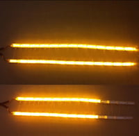 Image 2 of White DRL + Dancing Turn Signal
