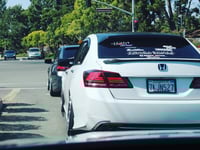 Image 2 of Honda Accord Lexus Taillight Style (Sequential turn signal)