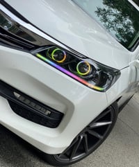 Image 3 of 16-17 Honda Accord Quad Halo and Chasing Drl Headlight