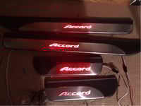 Image 3 of Rgb Stainless Door Sill Scuff Plate For Honda Accord 2008-2022