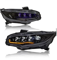 Image 5 of Honda Civic 2018-2021 Jewel Spinning Headlight