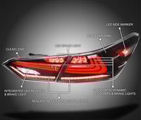 Image 1 of Toyota Camry 2018-2022 Lexus Custom RGB Tailight