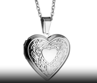 Heart Locket Pendants Necklaces 