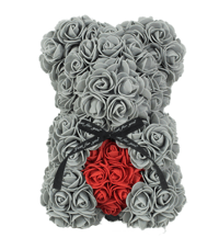 Gray Rose Bear